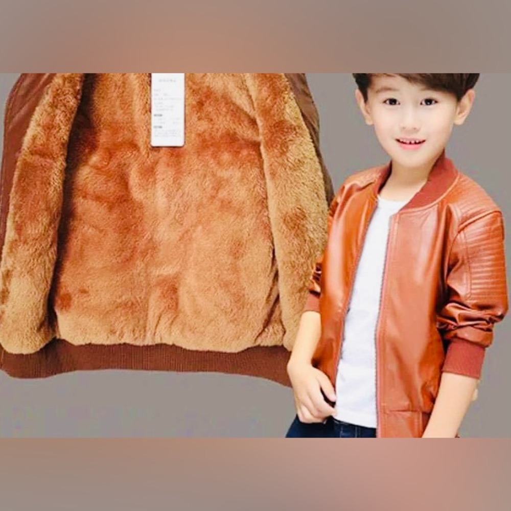 Kids Leather Jackets.